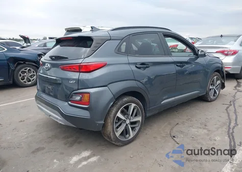 2021 Hyundai Kona Limited из США, поврежденный, VIN KM8K33A52MU613615